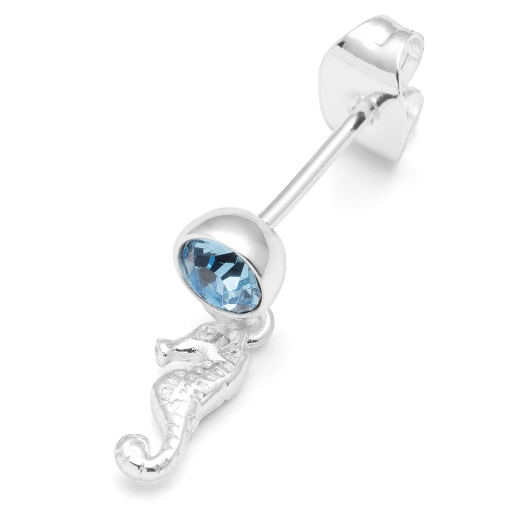 LULU Copenhagen Beach Life earring 1 pcs - Silver Plated Ear stud, 1 pcs Silver Plated