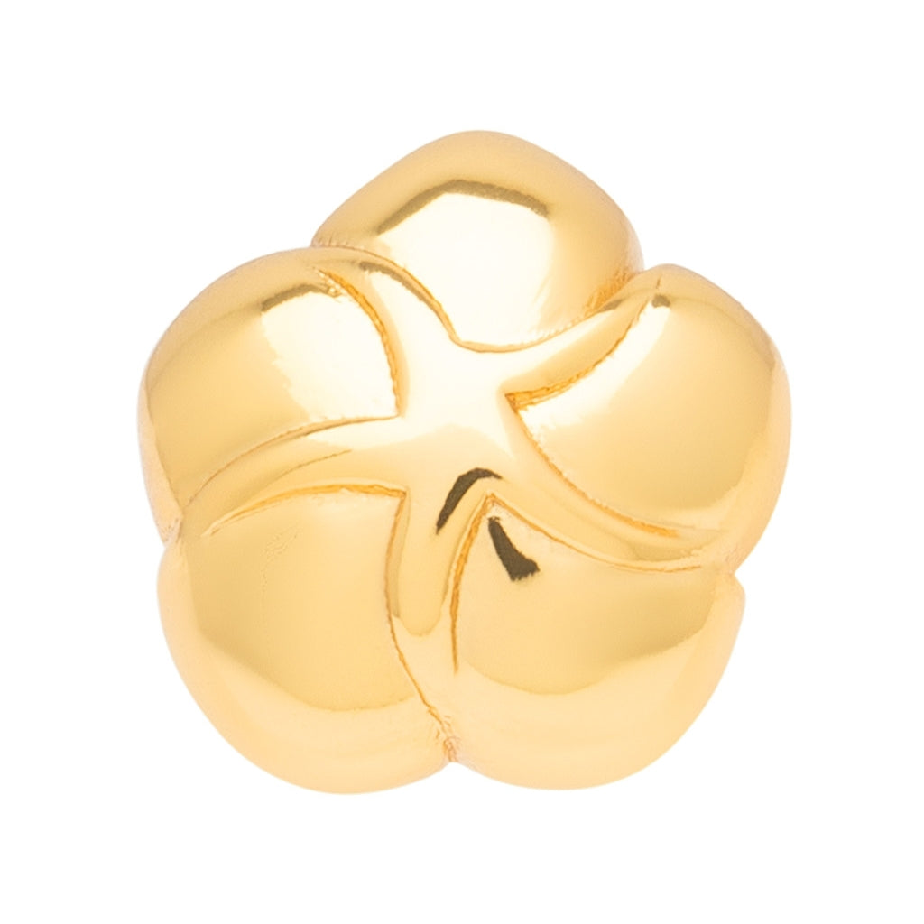 LULU Copenhagen Bloom earring 1 pcs Ear stud, 1 pcs Gold plated