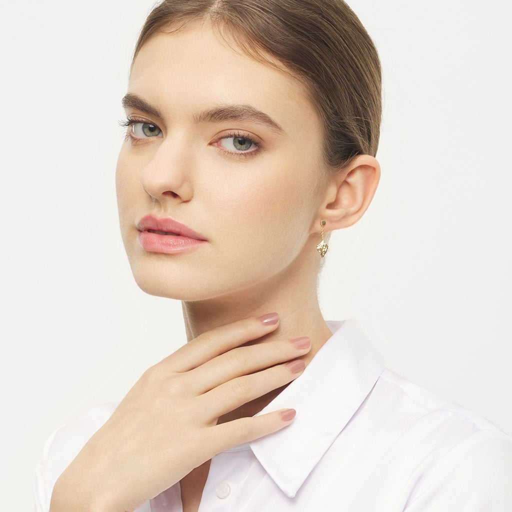 LULU Copenhagen Boheme Gold Plated earring 1 pcs Ear stud, 1 pcs Gold plated