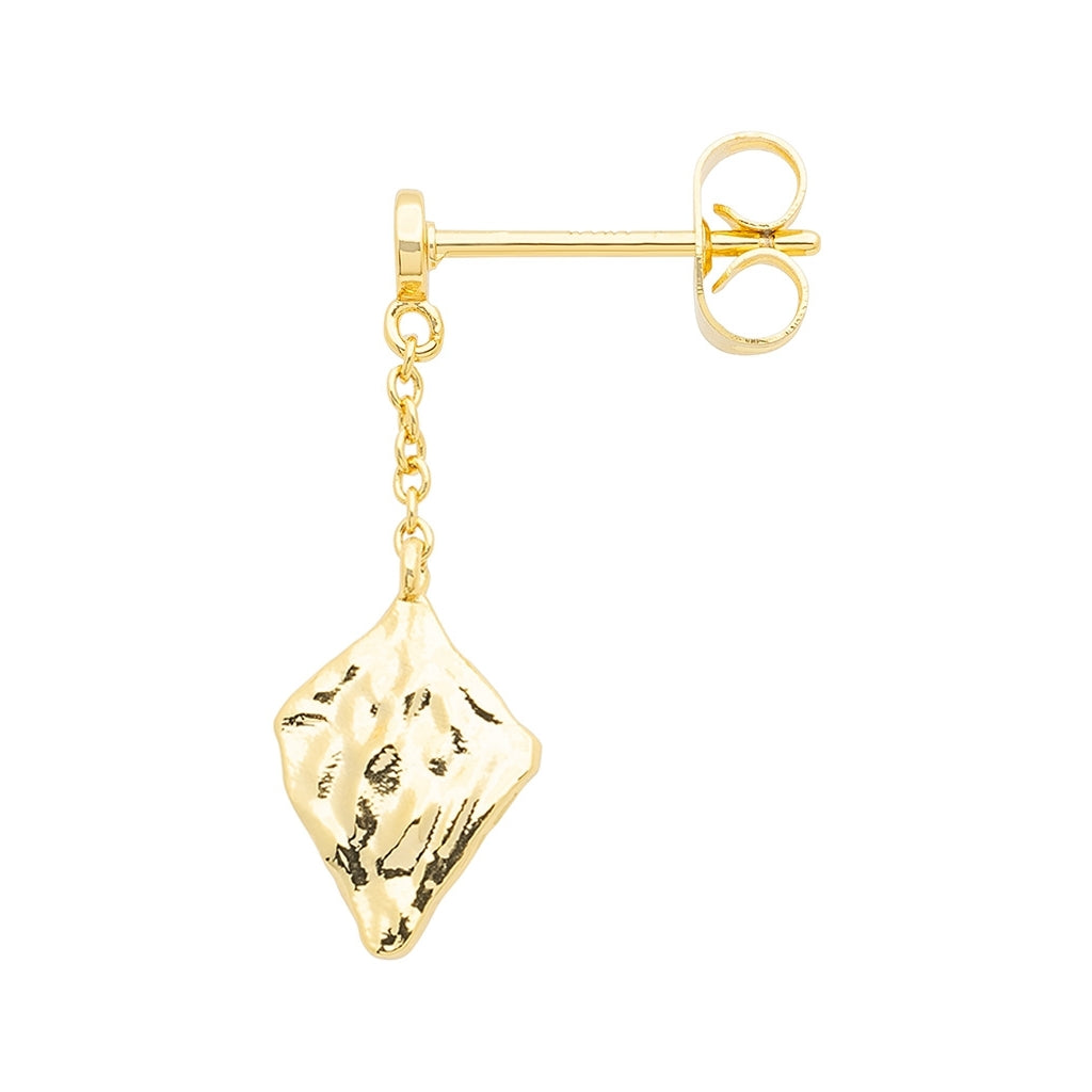 LULU Copenhagen Boheme Gold Plated earring 1 pcs Ear stud, 1 pcs Gold plated