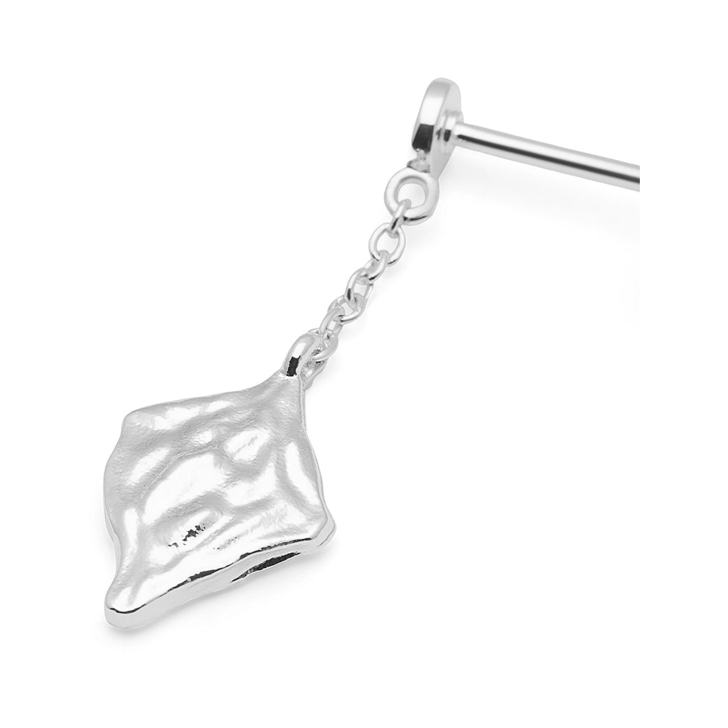 LULU Copenhagen Boheme Silver Plated earring 1 pcs Ear stud, 1 pcs Silver Plated