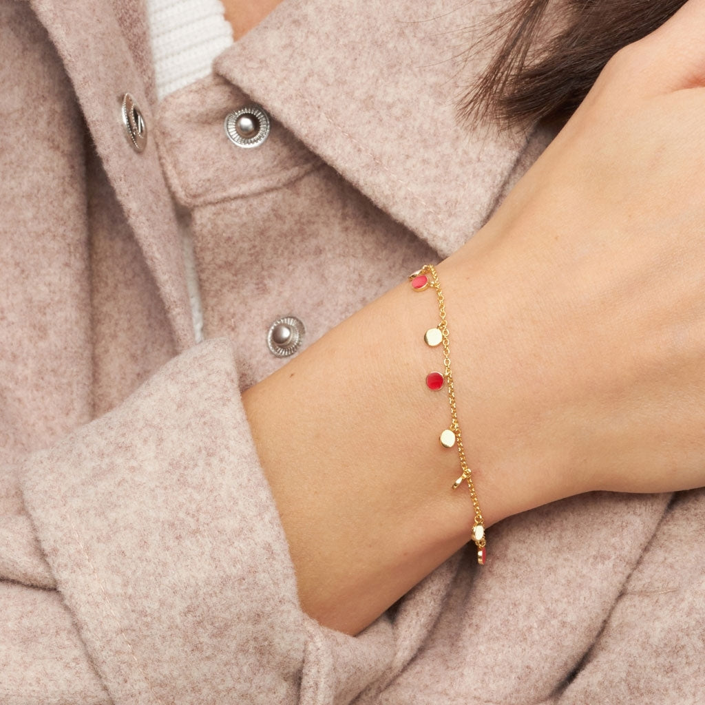LULU Copenhagen Boho Bracelet Bracelets Passion Red