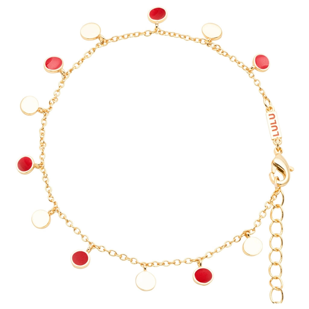 LULU Copenhagen Boho Bracelet Bracelets Passion Red