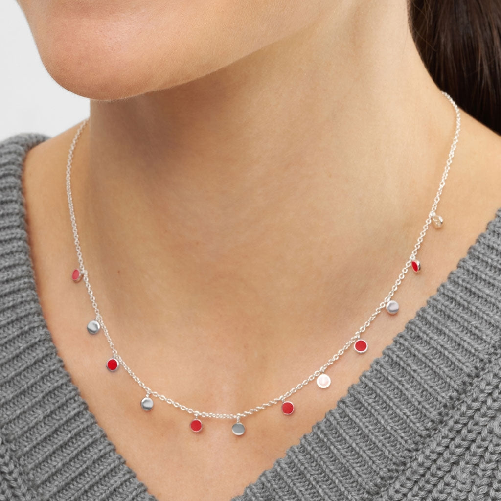 LULU Copenhagen Boho Necklace Necklaces Passion Red