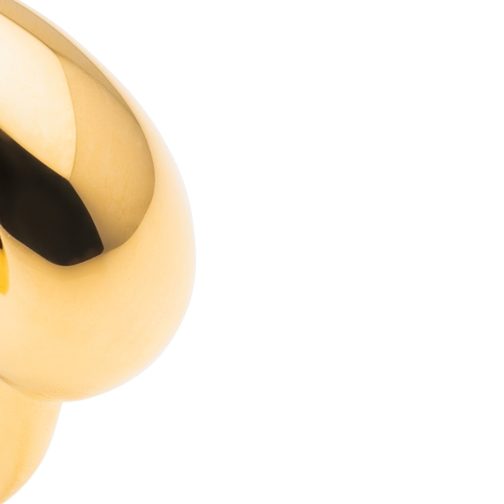LULU Copenhagen Chunky Soft Drops Ring Rings Gold plated