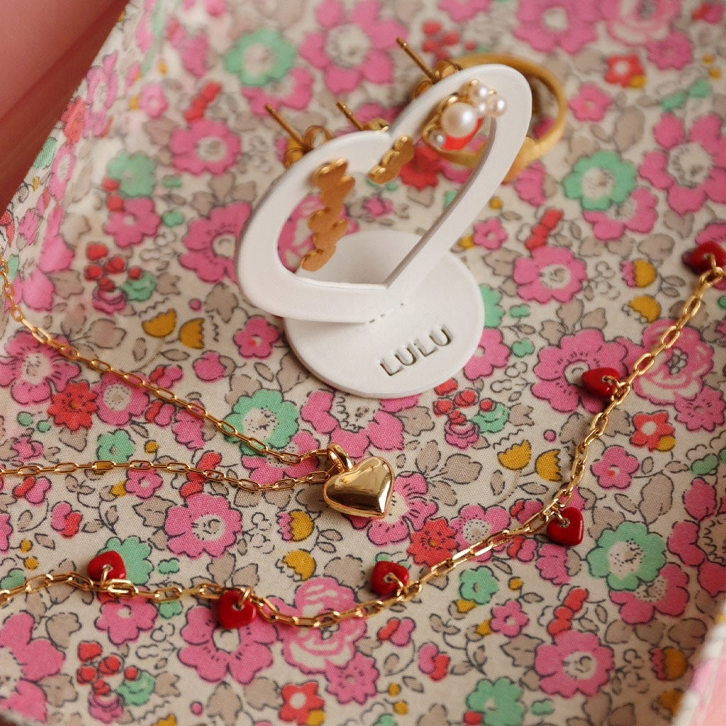 LULU Copenhagen Classic Heart Necklace Necklaces Gold plated