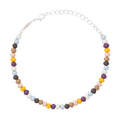 Color Ball Bracelet - silver plated - Golden Harvest