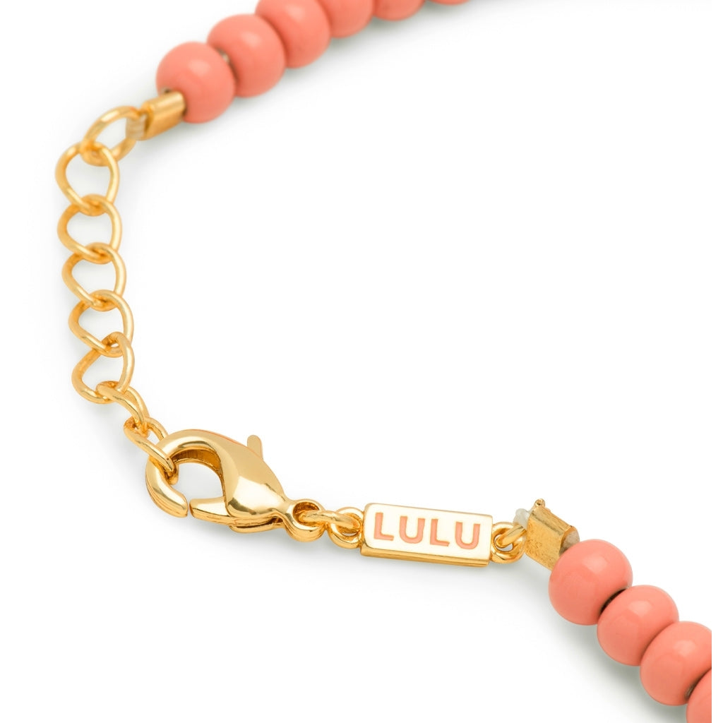 LULU Copenhagen Color Ball Bracelet Charms gold plated Bracelets Burnt Coral