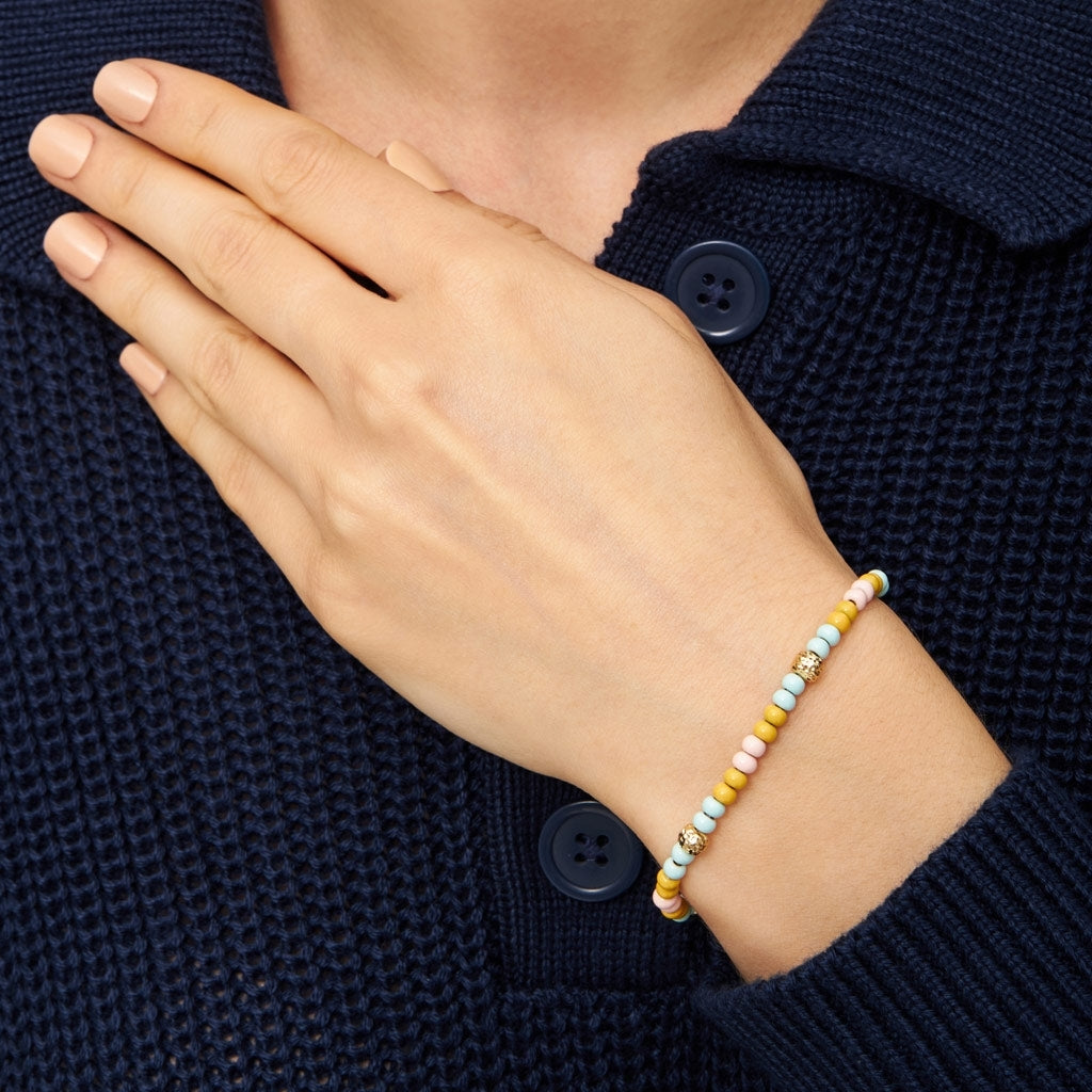 LULU Copenhagen Color Ball Bracelet Summer gold plated Bracelets Gold plated
