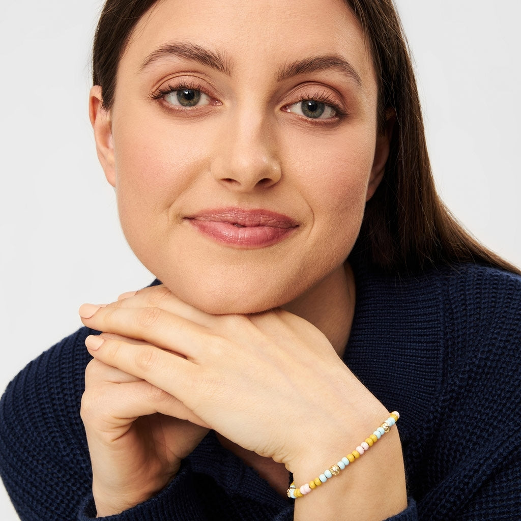 LULU Copenhagen Color Ball Bracelet Summer gold plated Bracelets Gold plated