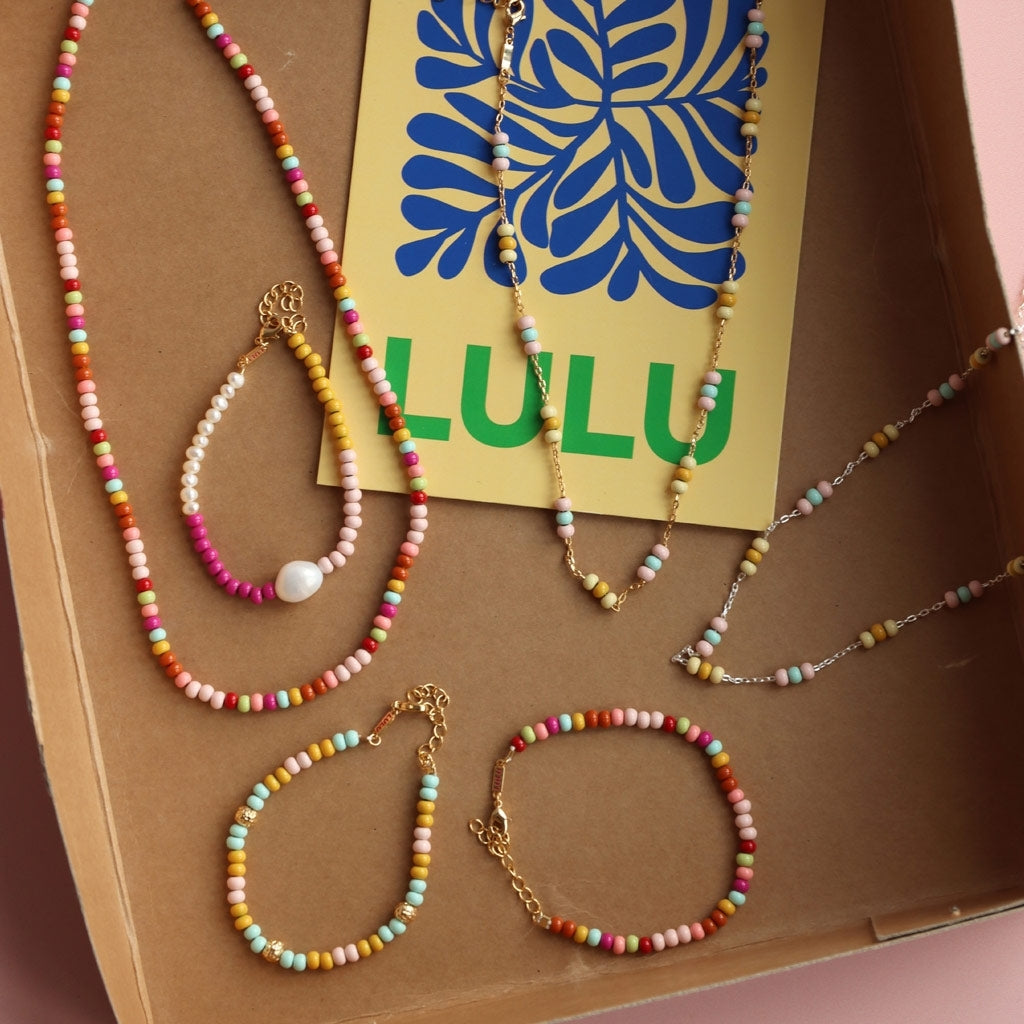 LULU Copenhagen Color Ball Bracelet Summer silver plated Bracelets Silver Plated