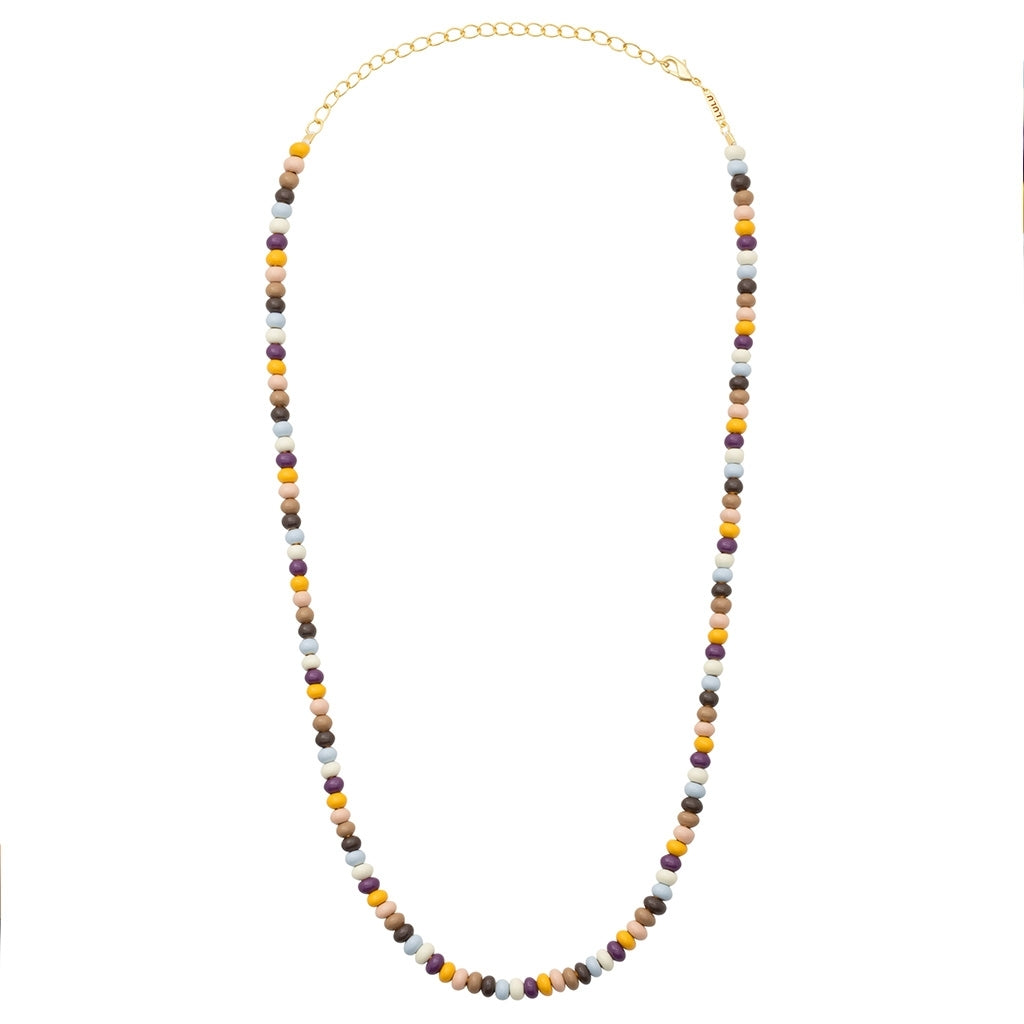 LULU Copenhagen Color Ball Necklace Necklaces Golden Harvest