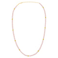 Color Ball Necklace - Silke Light Pink/ Lime
