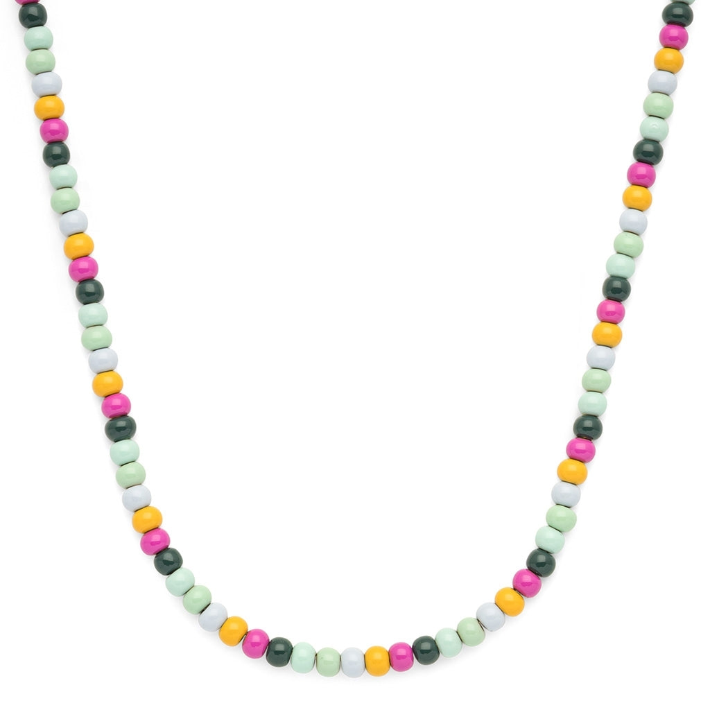 LULU Copenhagen Color Ball Necklace - Silver Plated Necklaces Beach