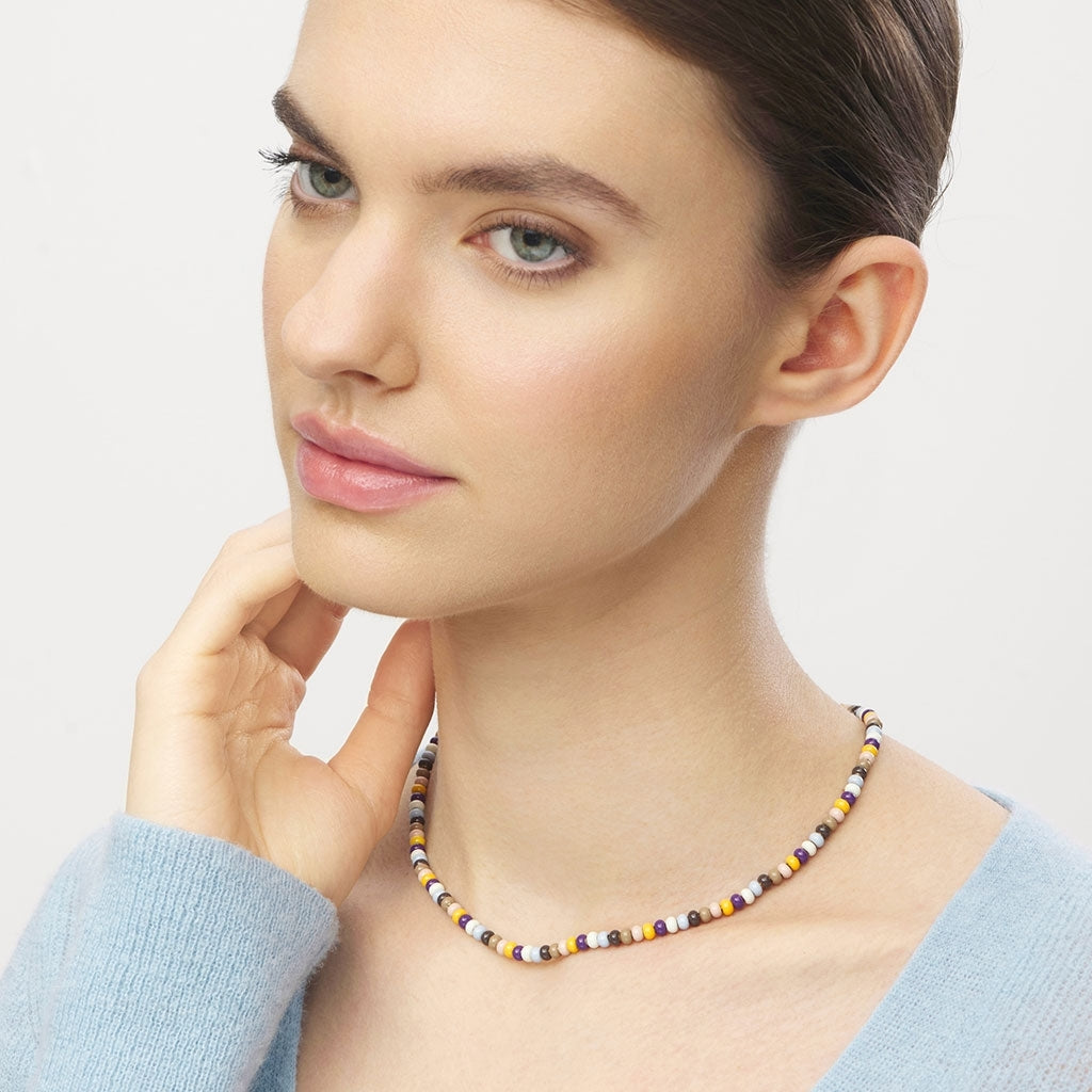 LULU Copenhagen Color Ball Necklace - Silver Plated Necklaces Golden Harvest
