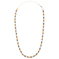 Color Ball Necklace - Silver Plated - Golden Harvest