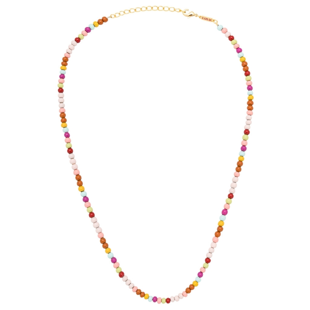 LULU Copenhagen Color Ball Necklace Short Necklaces Mix
