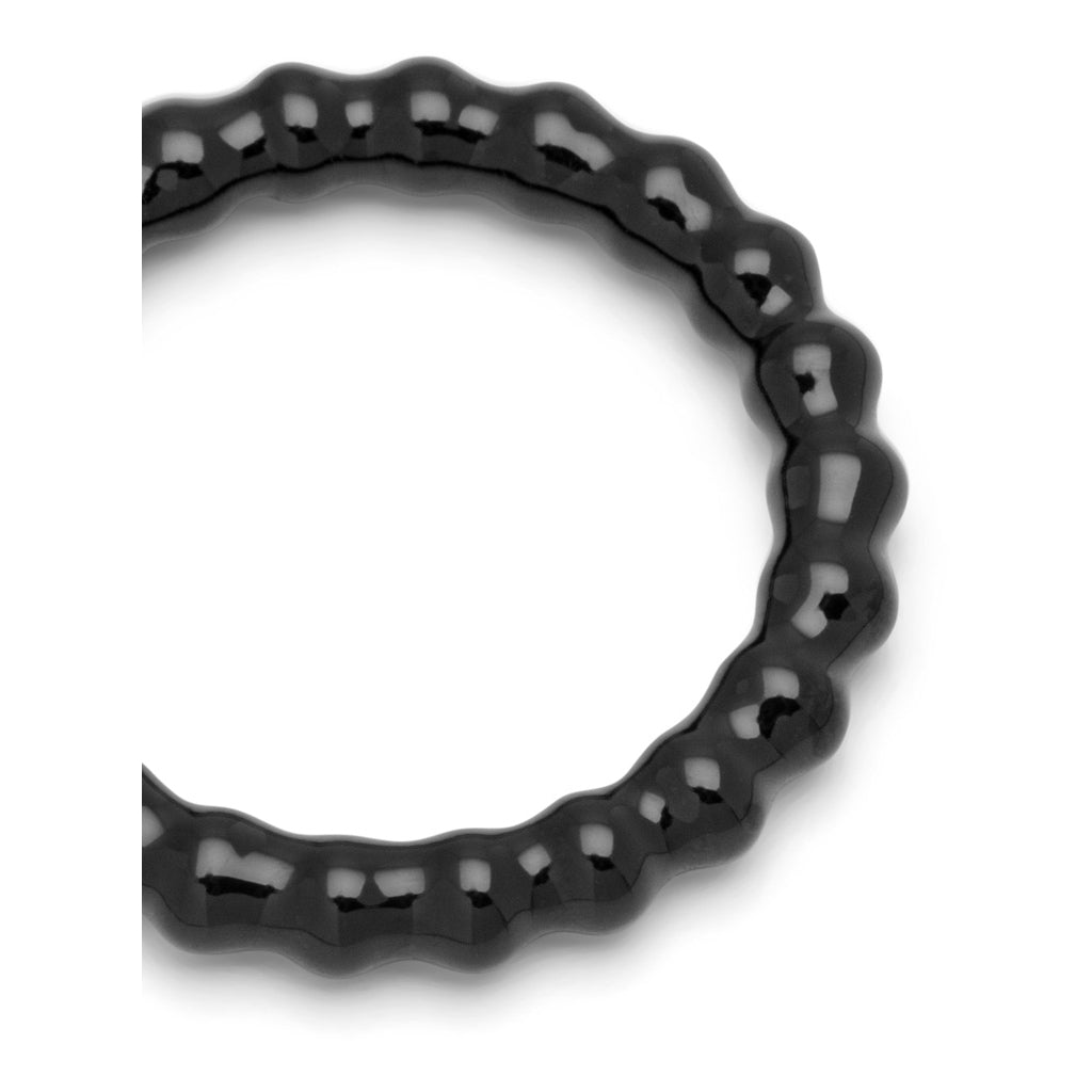 LULU Copenhagen Color Ball Ring Rings Black