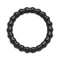 Color Ball Ring - Black