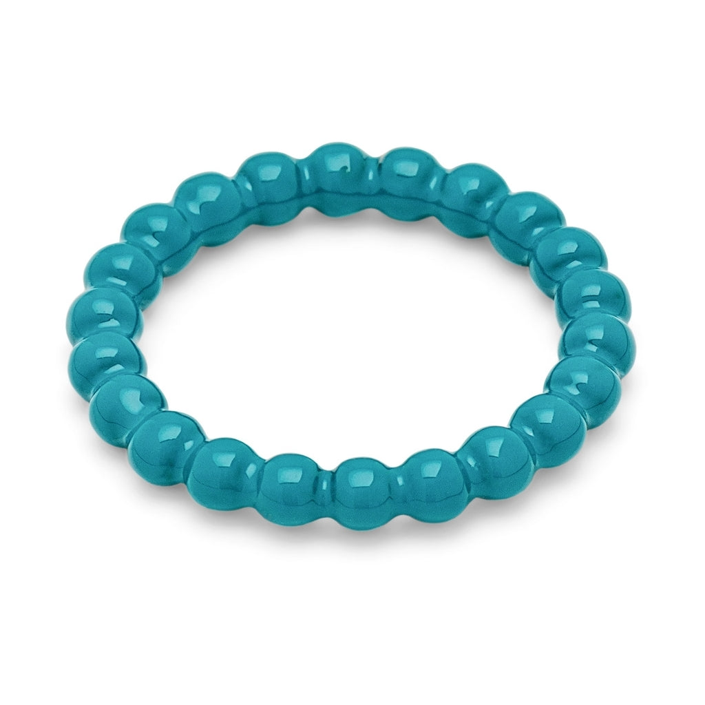 LULU Copenhagen Color Ball Ring Rings Retro Blue