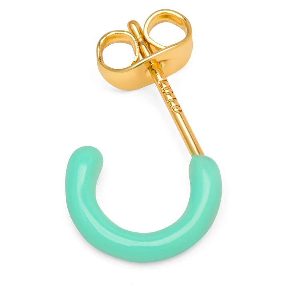 LULU Copenhagen Color Hoop 1 pcs Hoops Mint