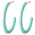 Color Hoops Medium pair - Mint
