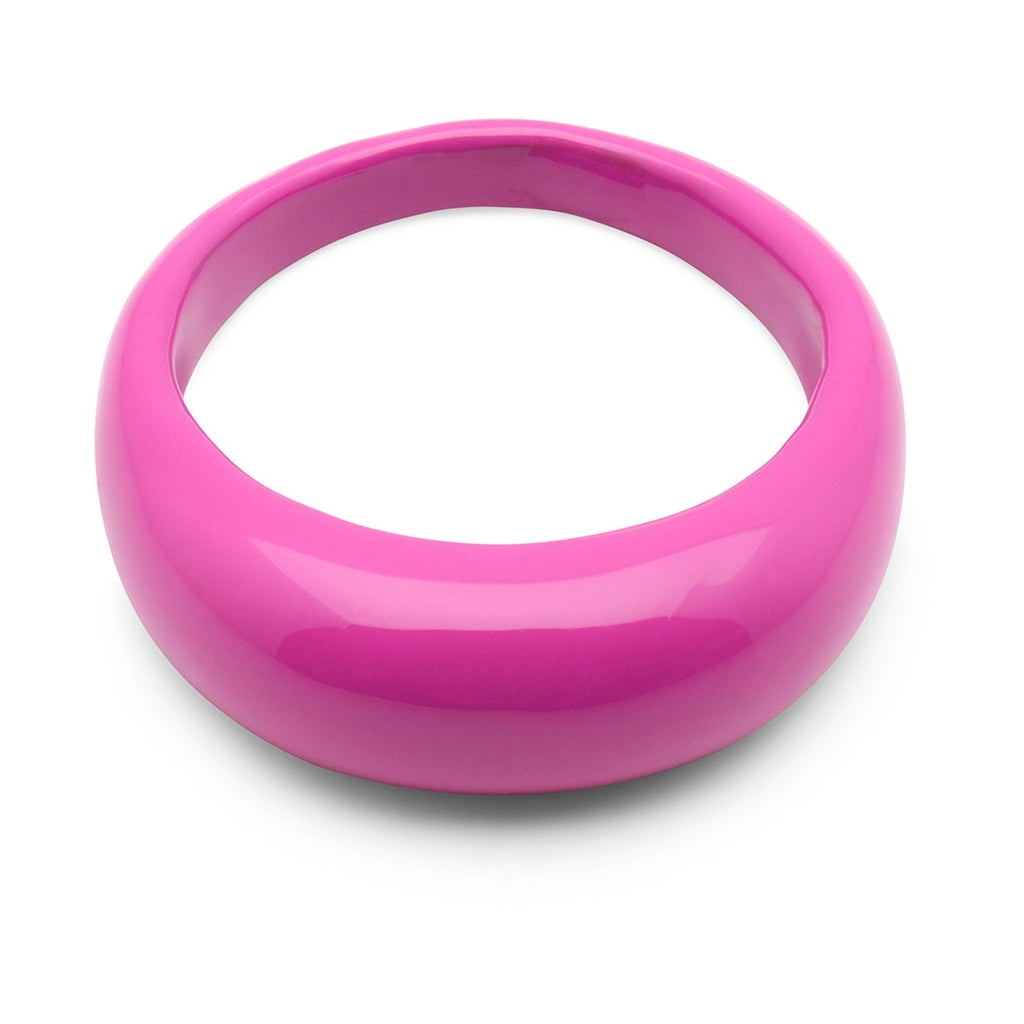 LULU Copenhagen Color Ring Chunky Rings Electric Fuchsia Pink