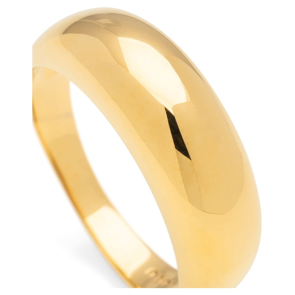 LULU Copenhagen Color Ring Chunky Rings Gold plated