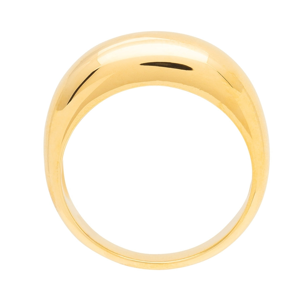 LULU Copenhagen Color Ring Chunky Rings Gold plated