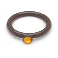 Color Ring Crystal - Cocoa Powder