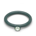 Color Ring Crystal - North Sea Green