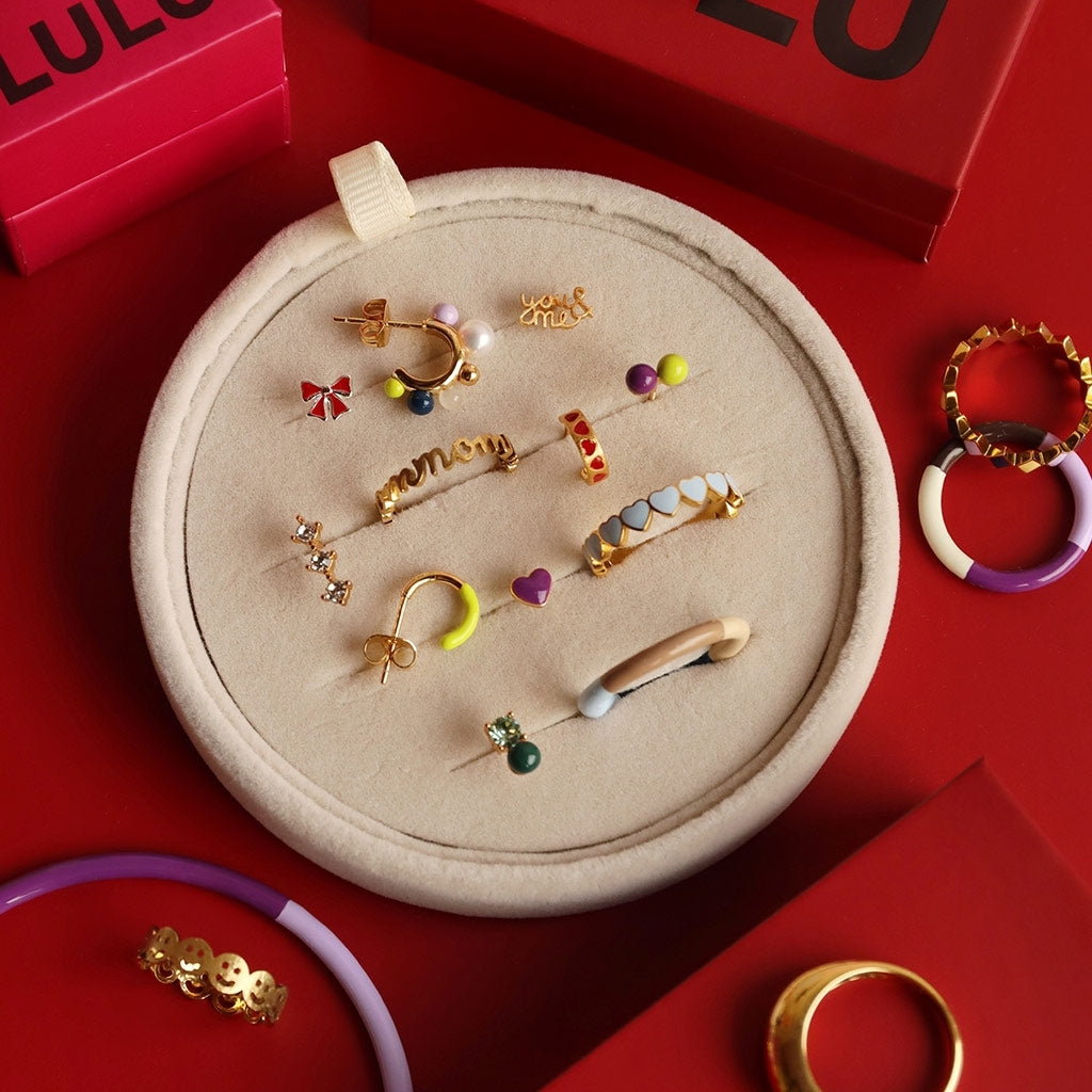LULU Copenhagen Color Ring Quatro Rings Autumn Kiss