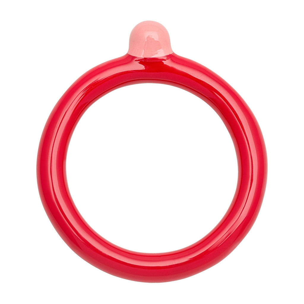 LULU Copenhagen Color Ring Top Rings Hot Coral/Burnt Coral