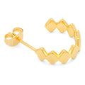 Confetti Hoops Pair Gold plated - Gold plated