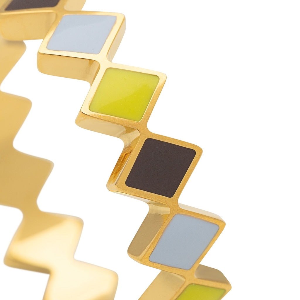 LULU Copenhagen Confetti Ring gold plated Rings Poetry