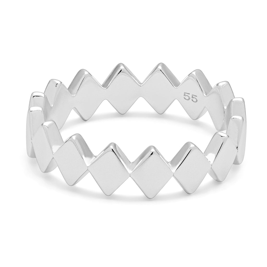 LULU Copenhagen Confetti Ring silver Rings Silver