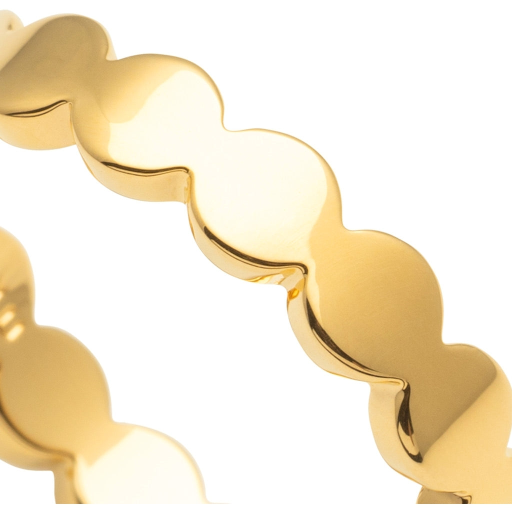 LULU Copenhagen Connected Circles Ring Rings Gold plated