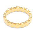 Connected Circles Ring - Gold plated