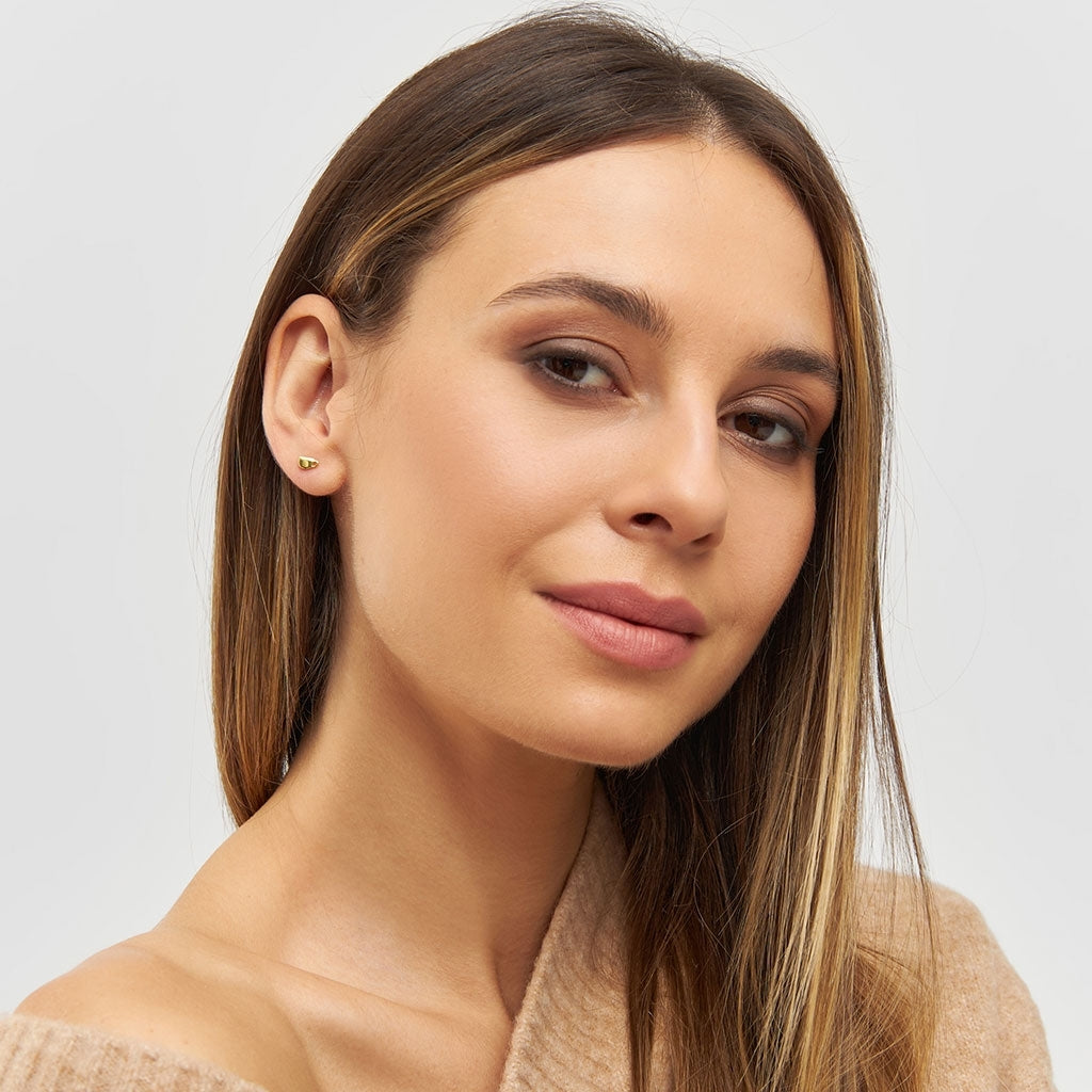 LULU Copenhagen Date earring 1 pcs Ear stud, 1 pcs Gold plated