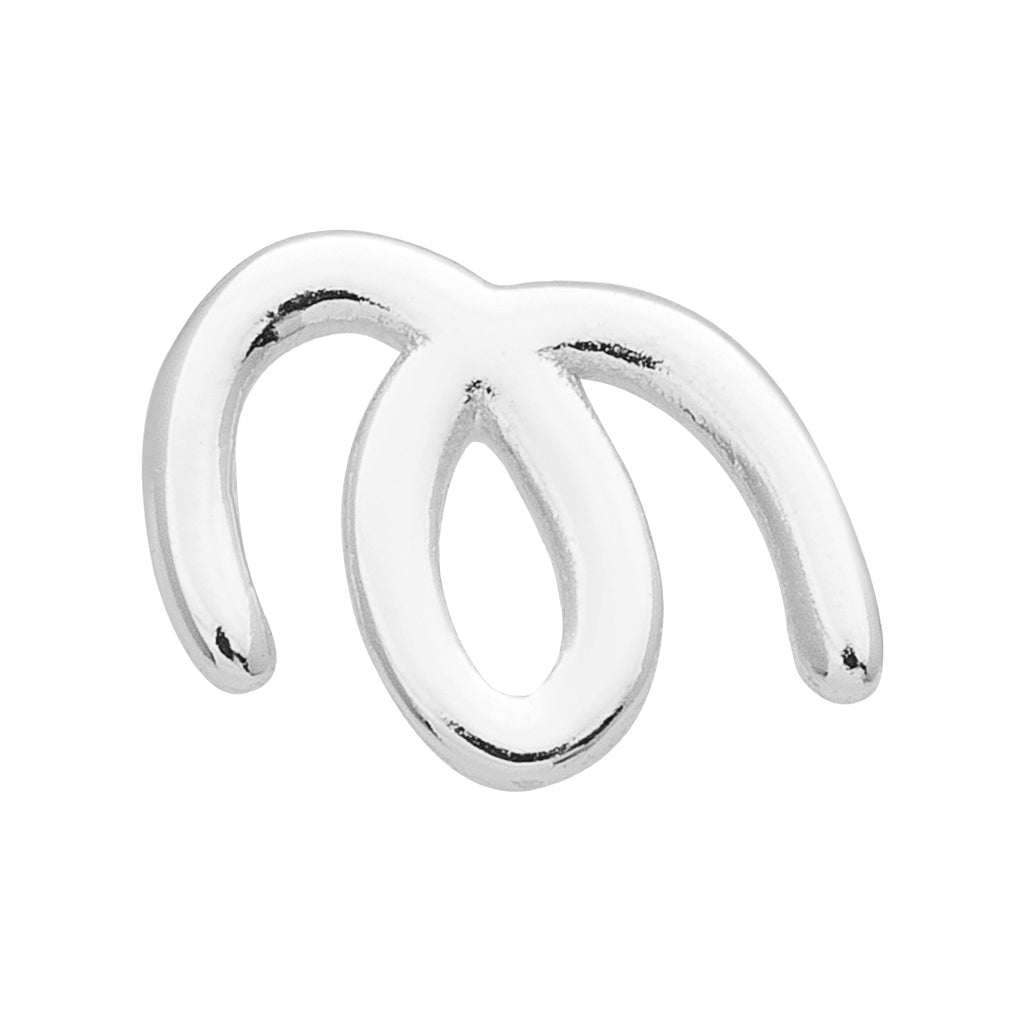 LULU Copenhagen Doodle earring 1 pcs Ear stud, 1 pcs Silver