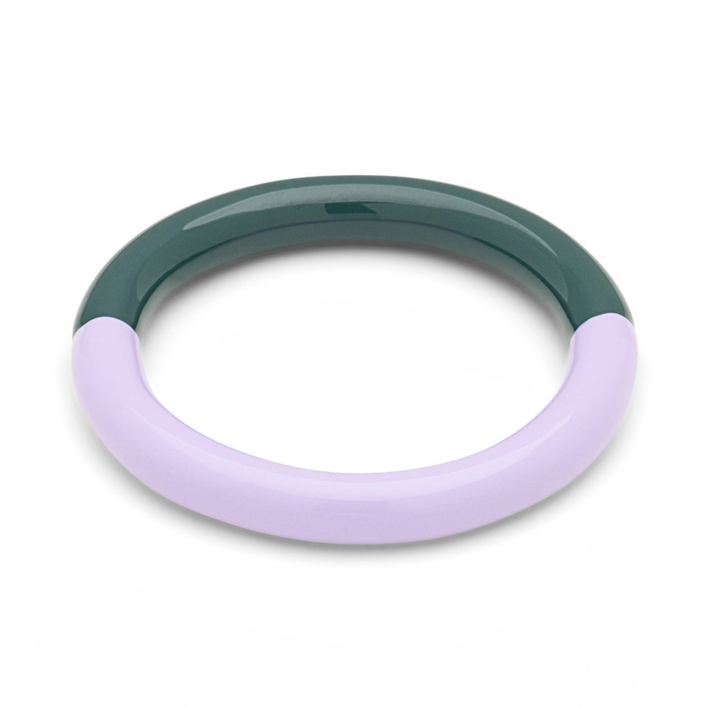 LULU Copenhagen Double Color Ring Rings North Sea Green/Purple