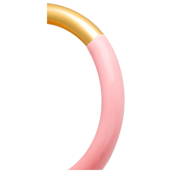 LULU Copenhagen Double Color Ring - Gold plated Rings Gold/Light Pink