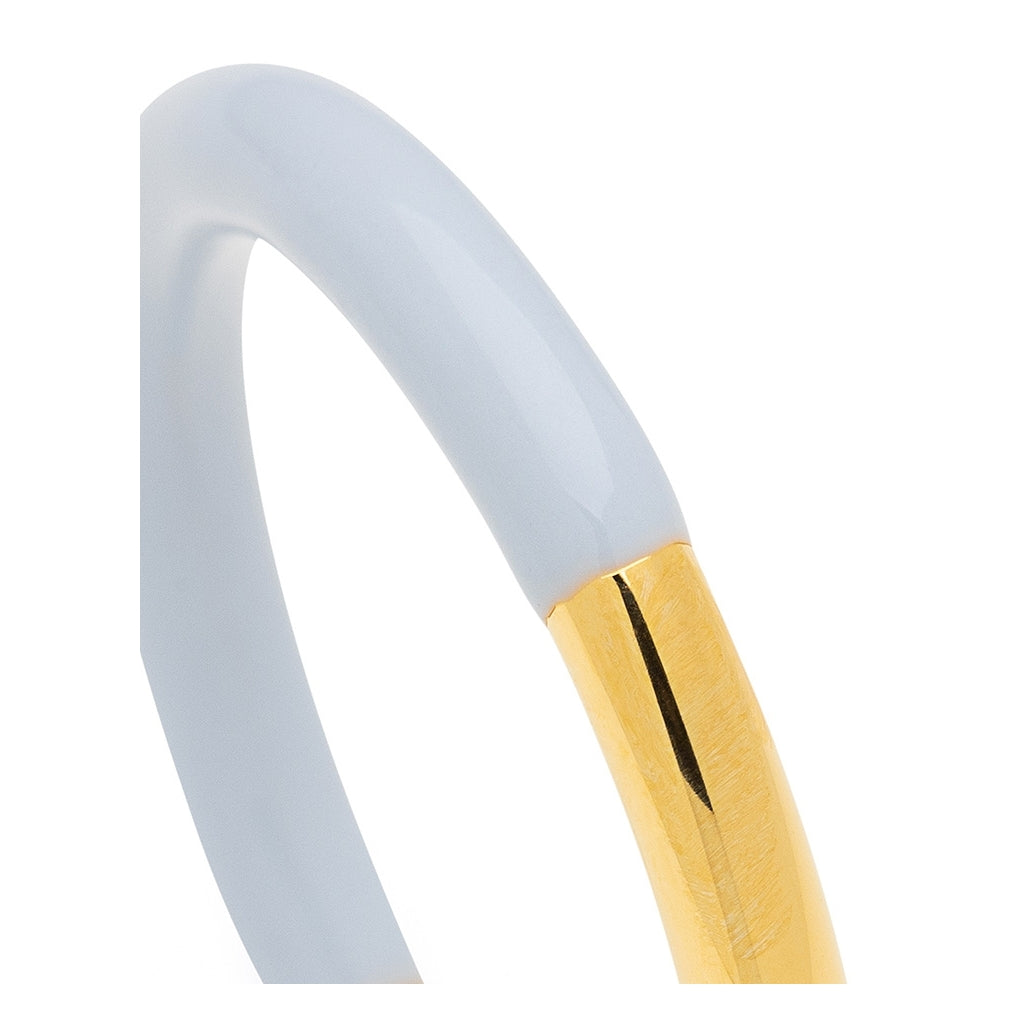 LULU Copenhagen Double Color Ring gold plated Rings Skyride Blue