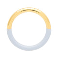 Double Color Ring gold plated - Skyride Blue