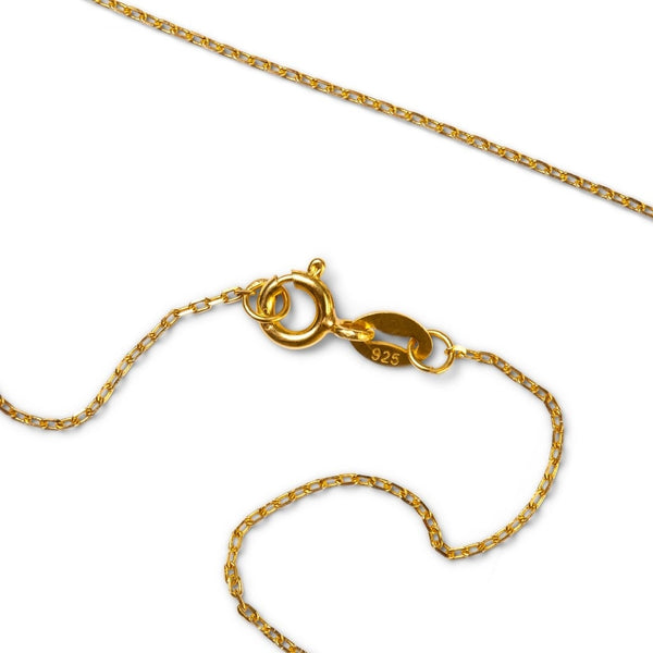 LULU Copenhagen Facet Necklace short Necklaces Gold plated