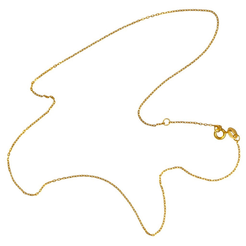 LULU Copenhagen Facet Necklace short Necklaces Gold plated