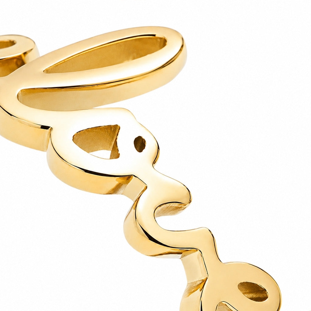 LULU Copenhagen For My Love Ring Rings Gold plated