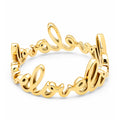 For My Love Ring - Gold plated