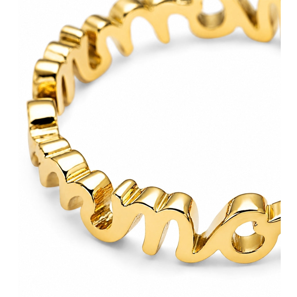 LULU Copenhagen For My Mom Ring Rings Gold plated