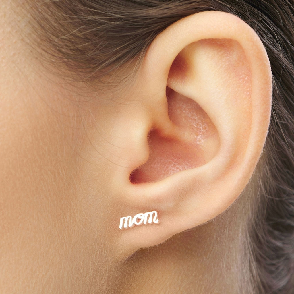 LULU Copenhagen For My Mom earring 1 pcs Ear stud, 1 pcs Silver